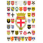 Heraldic Card : Clarenceux Kings of Arms